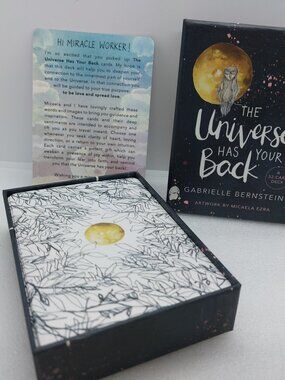 The Universe Has Your Back by Gabrielle Bernstein 52 Oracle Card Deck